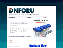 Tablet Screenshot of dnforu.com